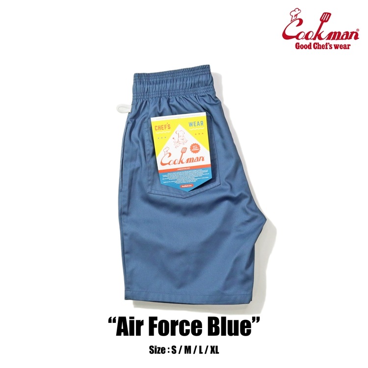 եѥ Chef Pants Short Air Force Blue