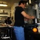 եѥ Chef Pants Short Air Force Blue