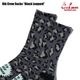 ���å��� Rib Crew Socks Black Leopard