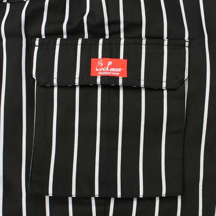 �����եѥ�� Chef Pants Cargo Stripe Black