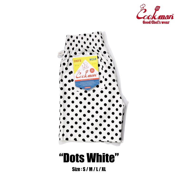 �����եѥ�� Chef Pants Short Dots White