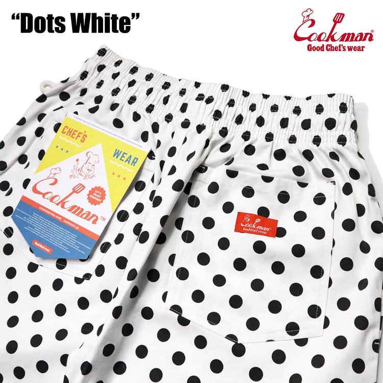 �����եѥ�� Chef Pants Short Dots White