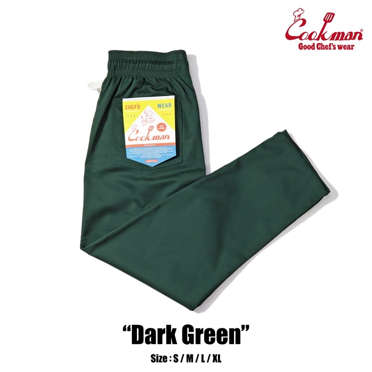 եѥ Chef Pants Dark Green