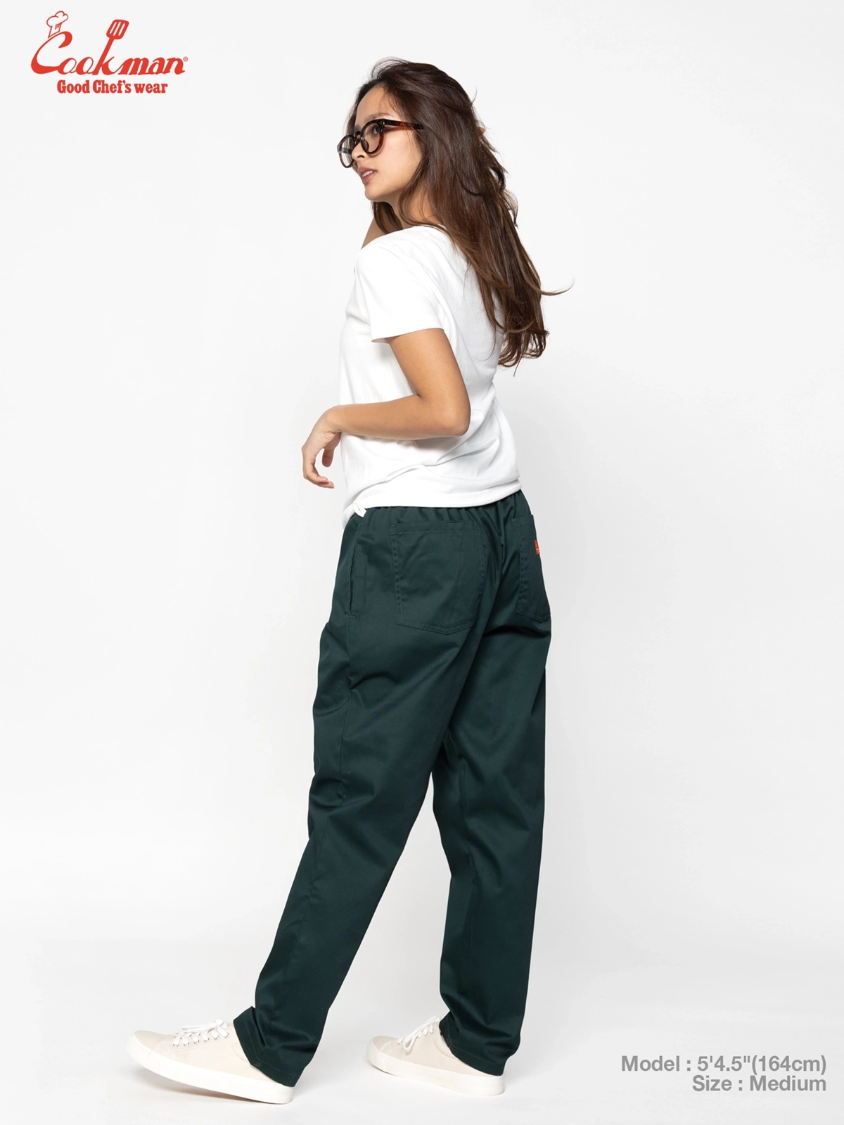 �����եѥ�� Chef Pants Dark Green