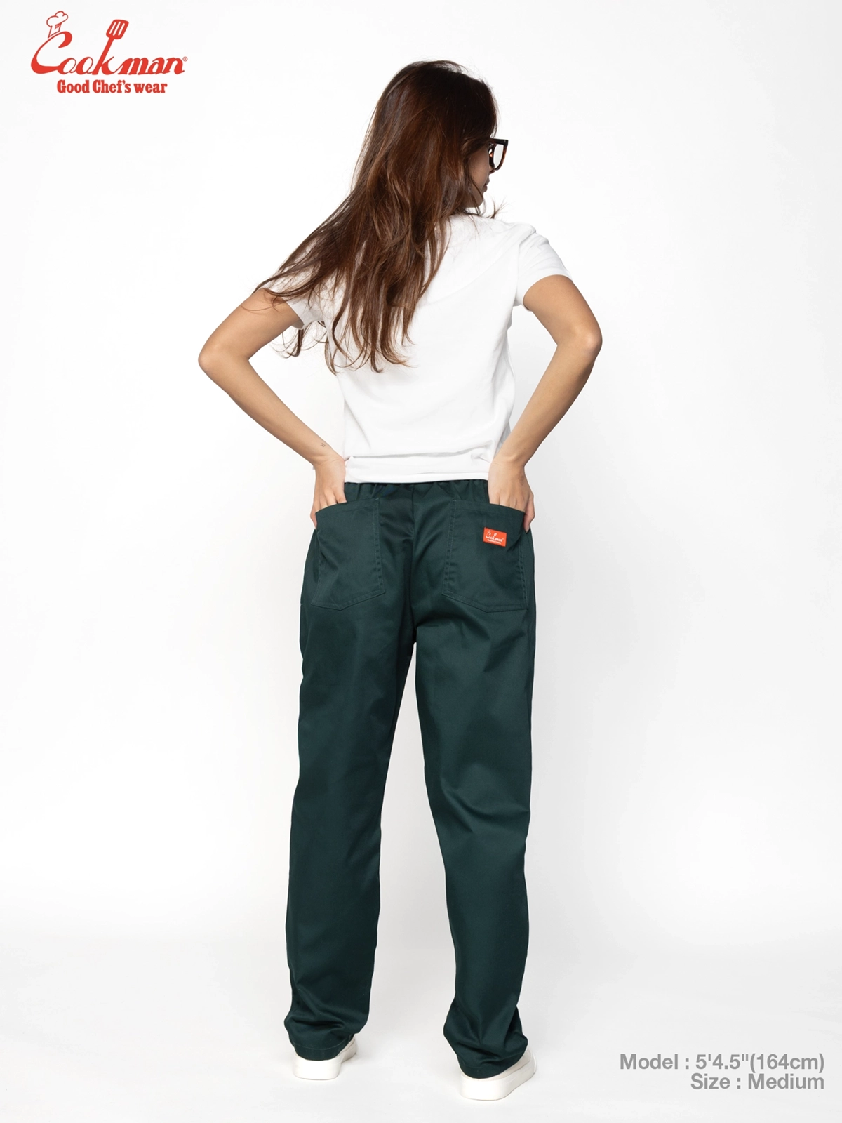 �����եѥ�� Chef Pants Dark Green