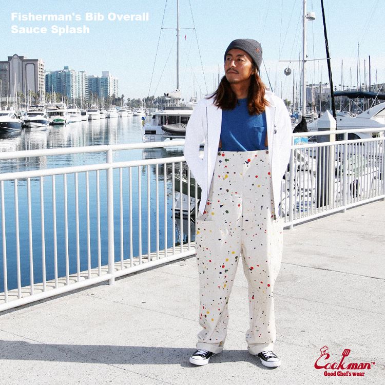 С Fisherman's Bib Overall Sauce Splash