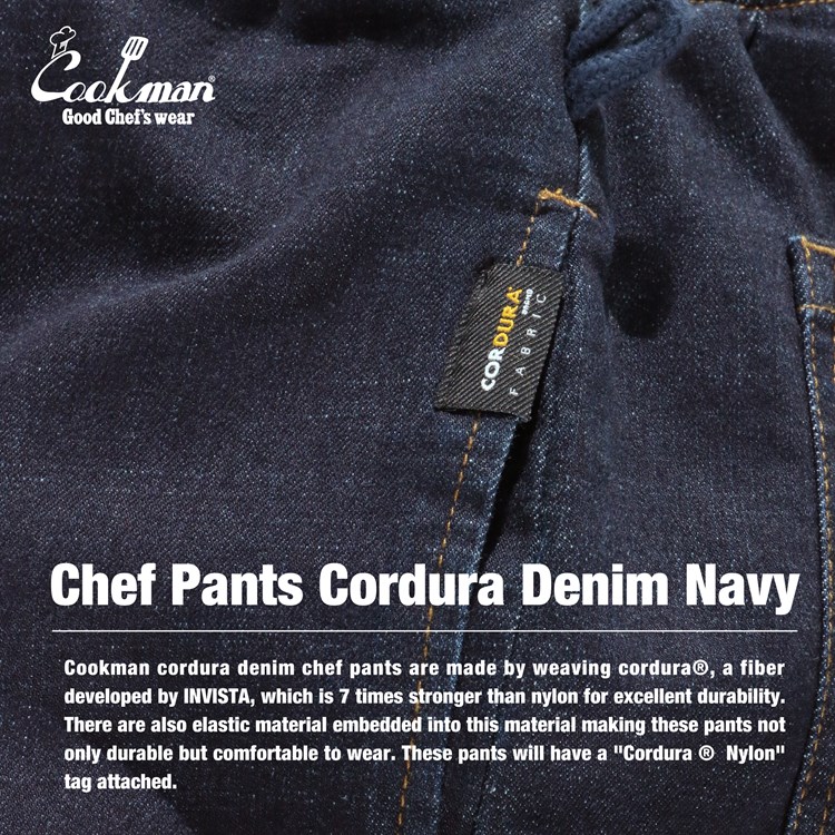 �����եѥ�� Chef Pants Cordura Denim Navy