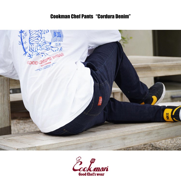 �����եѥ�� Chef Pants Cordura Denim Navy