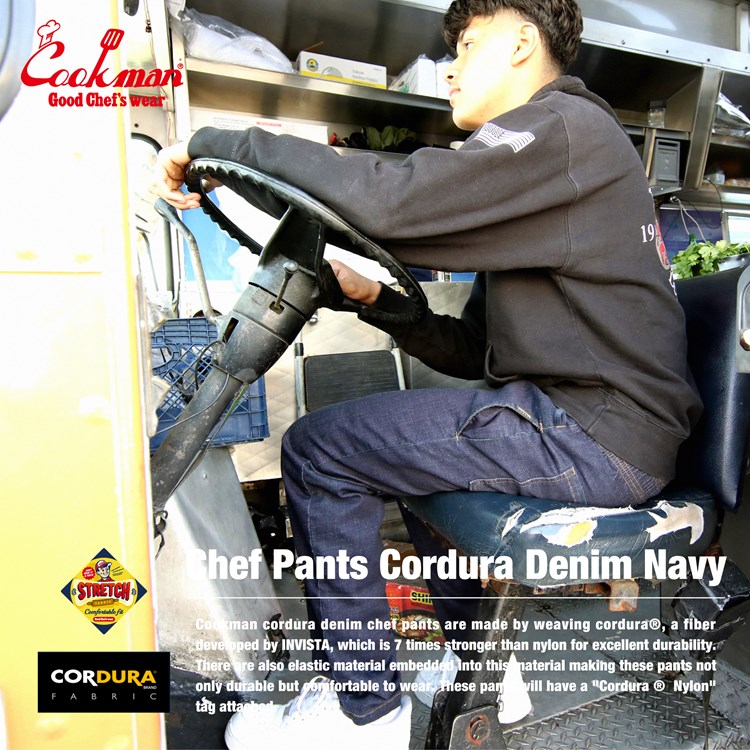 �����եѥ�� Chef Pants Cordura Denim Navy