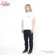 Embroidery T FAT BURGER Logo White