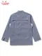 �����ե����� Chef Coat Long Sleeve Vented Gingham Navy