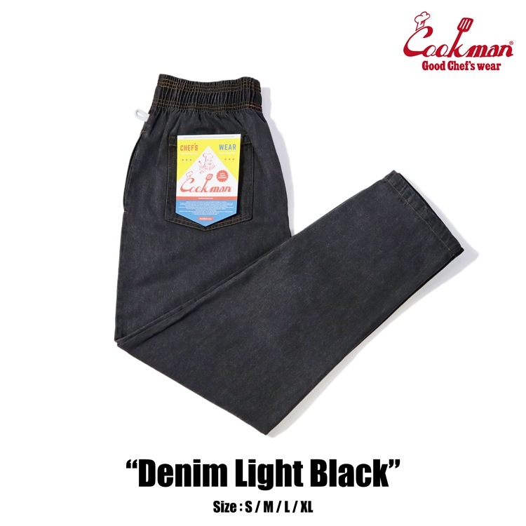 եѥ Chef Pants Denim Light Black