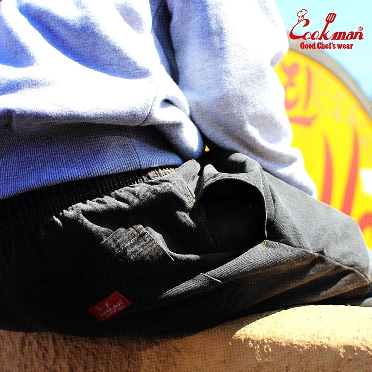 եѥ Chef Pants Denim Light Black