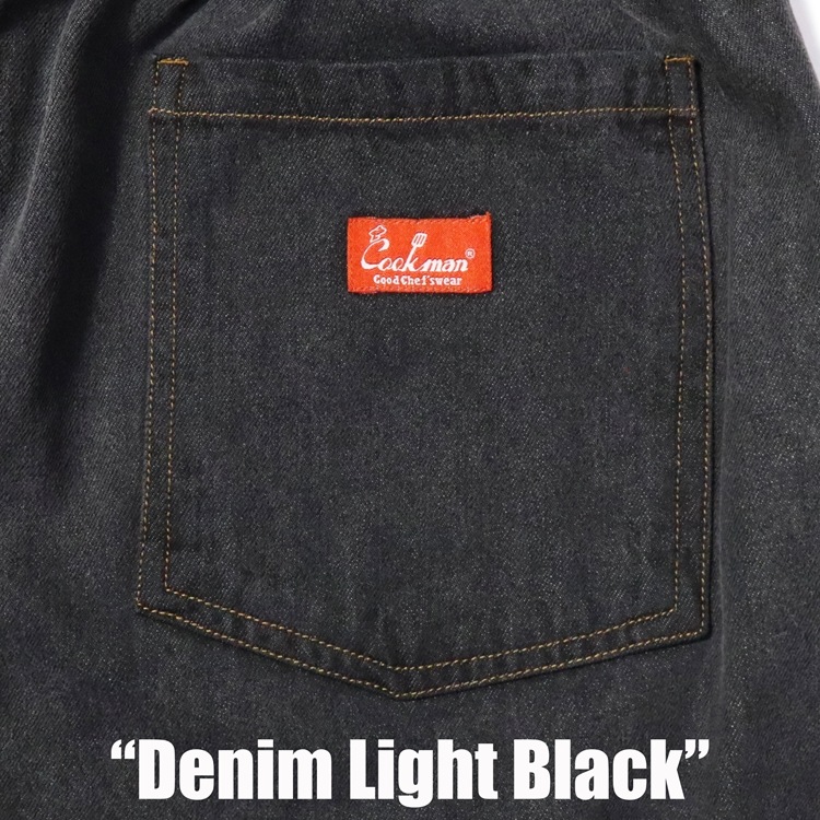 եѥ Chef Pants Denim Light Black