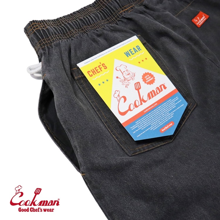 եѥ Chef Pants Denim Light Black