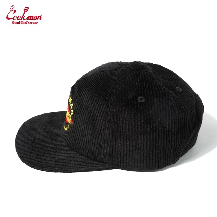 ����å� Low Cap FAT Corduroy Black