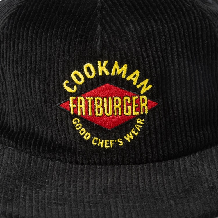 ����å� Low Cap FAT Corduroy Black