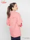 �����ե����� Chef Coat Long Sleeve Vented Gingham Red