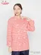 �����ե����� Chef Coat Long Sleeve Vented Gingham Red
