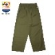�磻�ɥ����եѥ�� Wide Chef Pants Khaki
