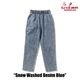 �����եѥ�� Chef Pants Snow Washed Denim Blue