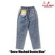 �����եѥ�� Chef Pants Snow Washed Denim Blue