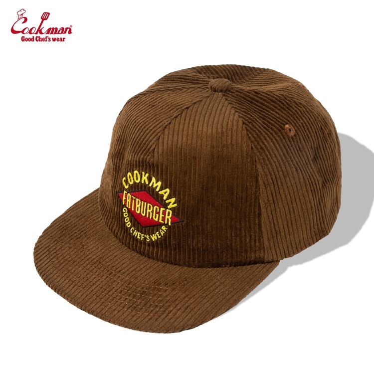 ����å� Low Cap FAT Corduroy Brown