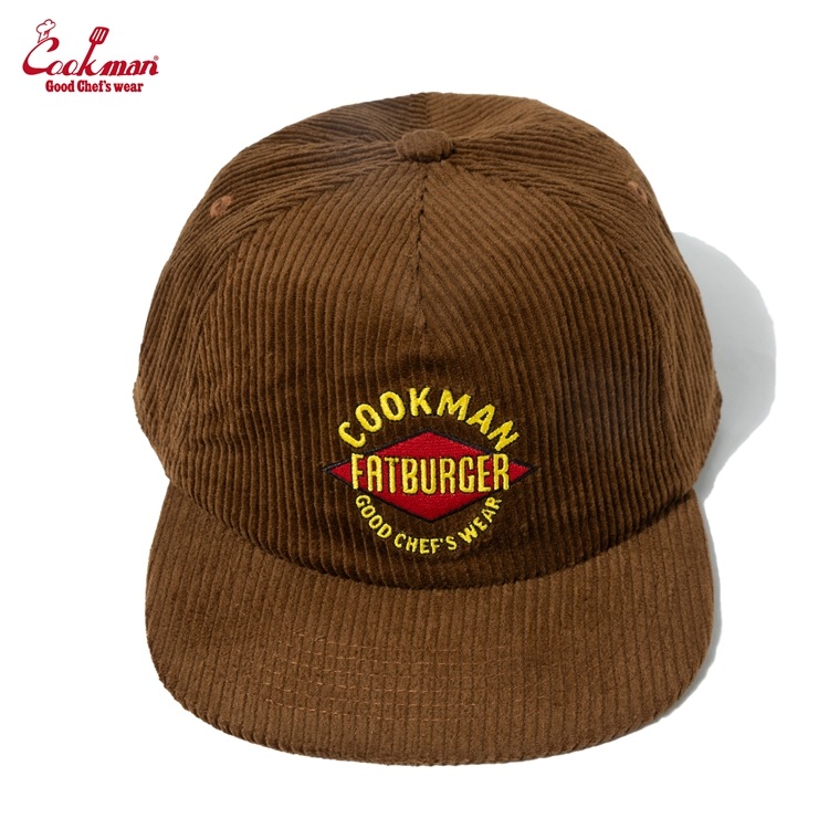 ����å� Low Cap FAT Corduroy Brown