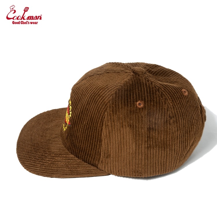 ����å� Low Cap FAT Corduroy Brown