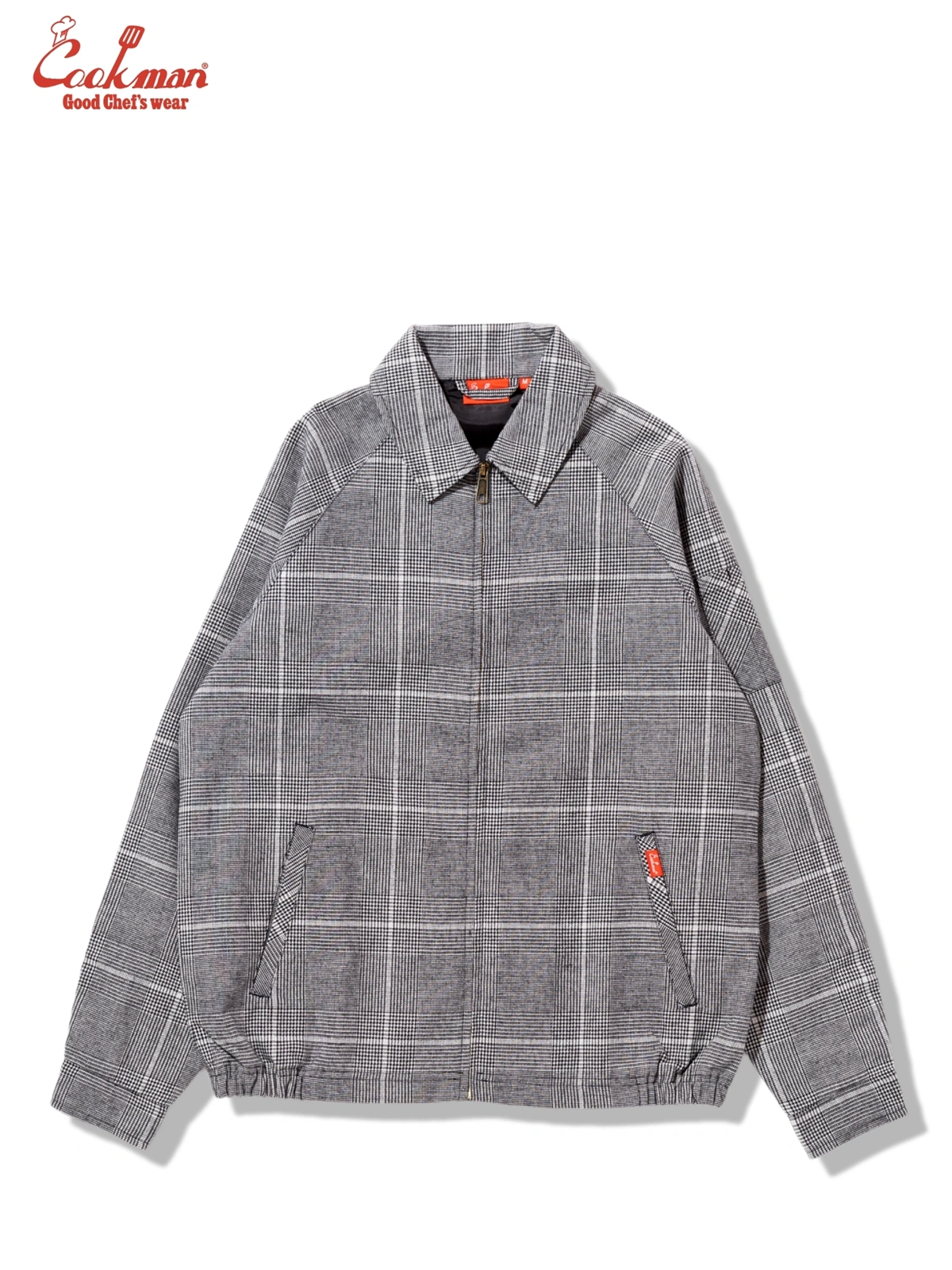 �ǥ�Х꡼���㥱�å� Delivery Jacket With Lining Glen Check Black