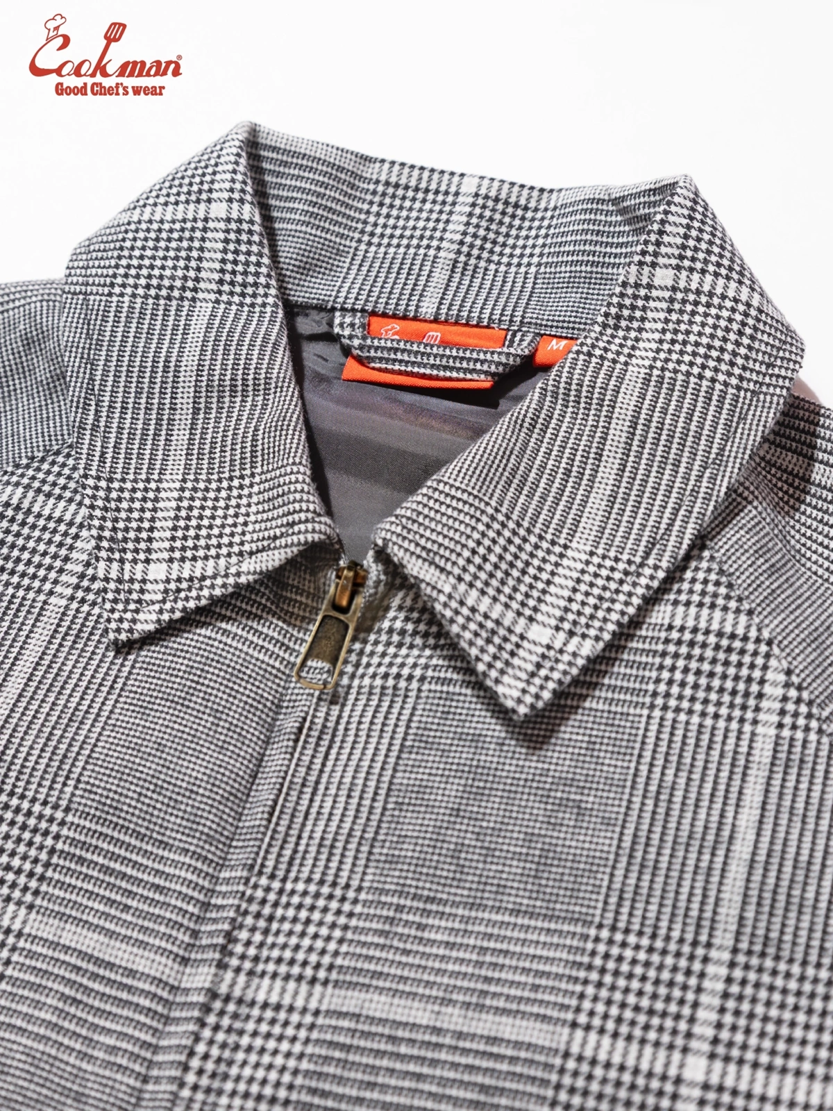 �ǥ�Х꡼���㥱�å� Delivery Jacket With Lining Glen Check Black