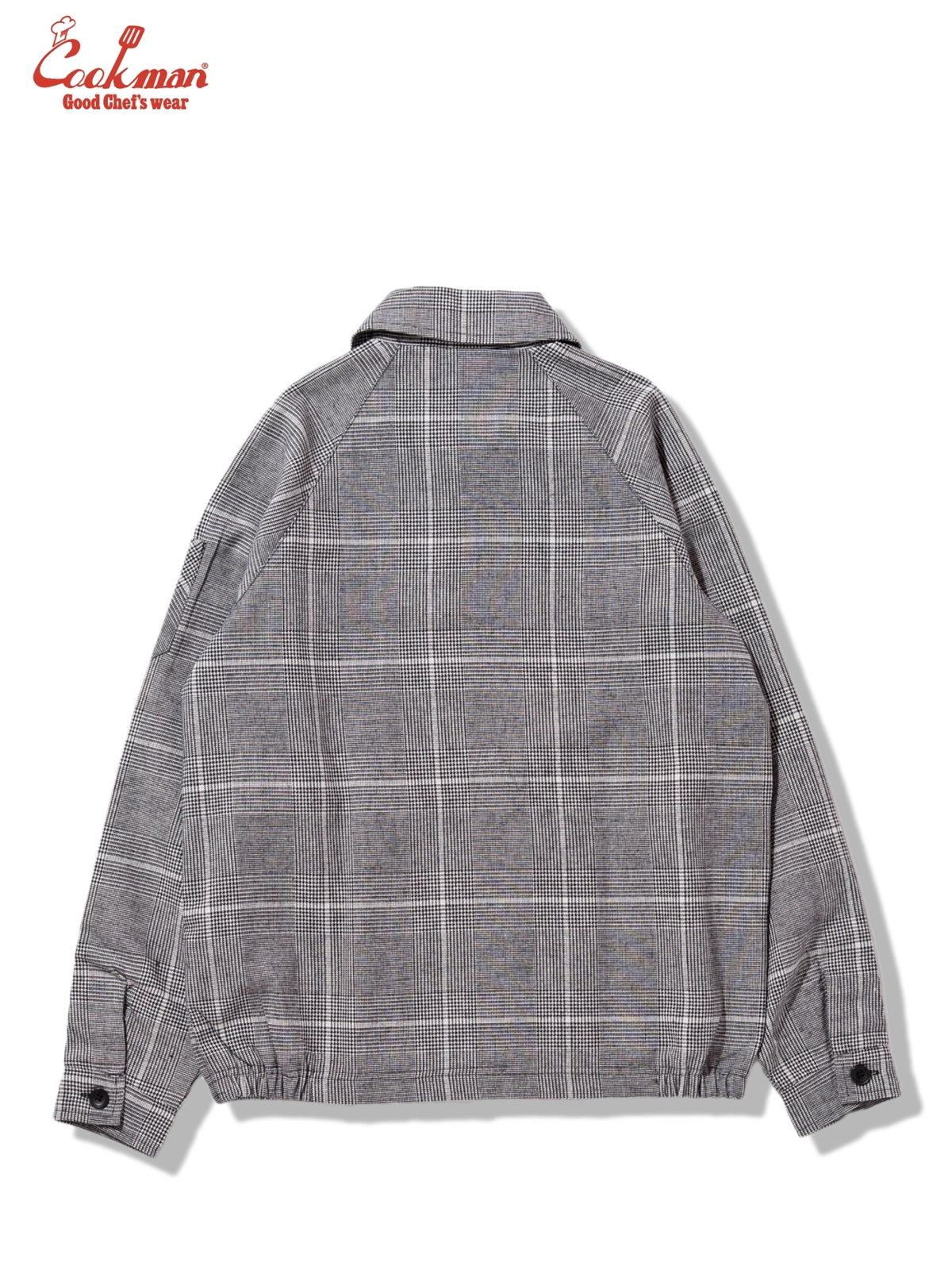 �ǥ�Х꡼���㥱�å� Delivery Jacket With Lining Glen Check Black