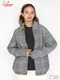 �ǥ�Х꡼���㥱�å� Delivery Jacket With Lining Glen Check Black