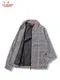 �ǥ�Х꡼���㥱�å� Delivery Jacket With Lining Glen Check Black