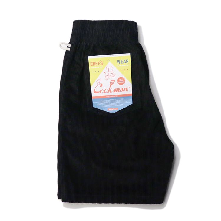 �����եѥ�� Chef Pants Short Corduroy Black