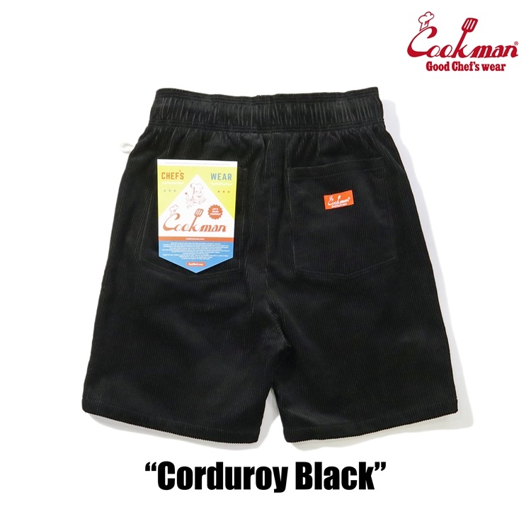 �����եѥ�� Chef Pants Short Corduroy Black