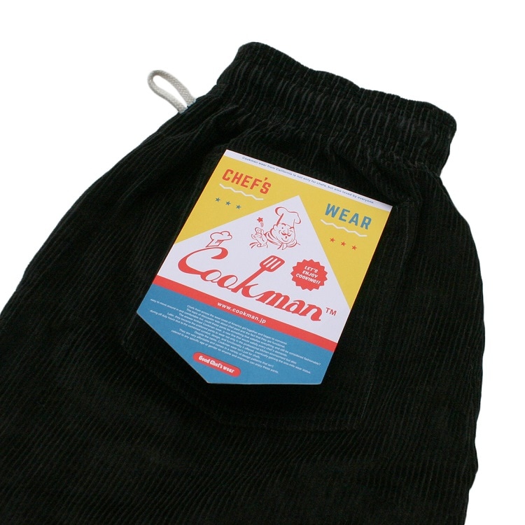 �����եѥ�� Chef Pants Short Corduroy Black
