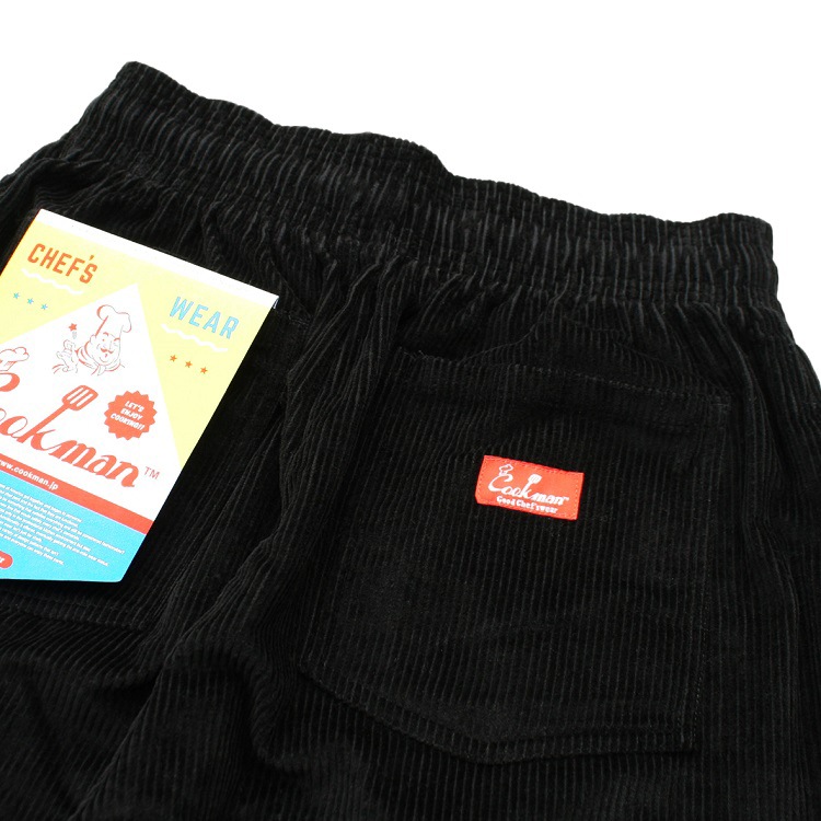 �����եѥ�� Chef Pants Short Corduroy Black