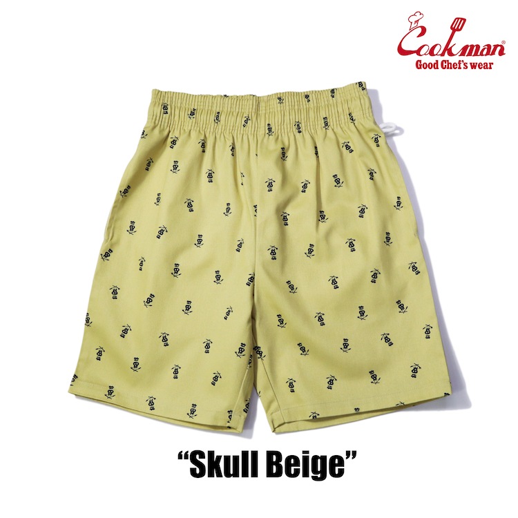 եѥ Chef Pants Short Skull Beige