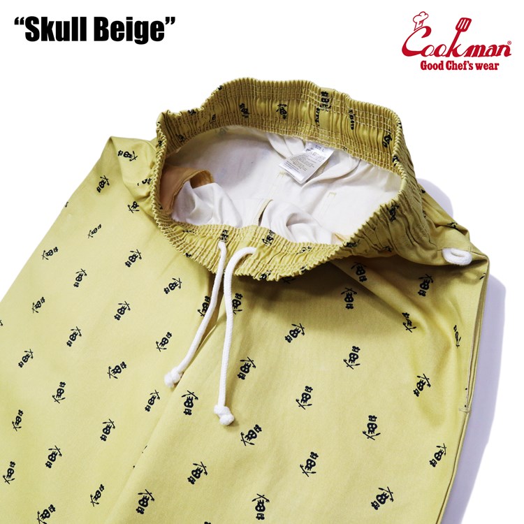 եѥ Chef Pants Short Skull Beige