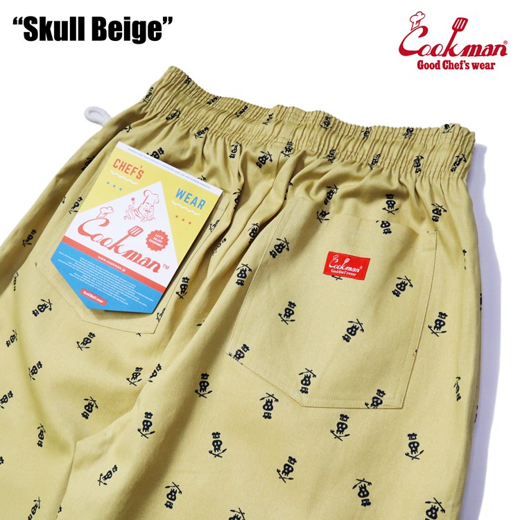 եѥ Chef Pants Short Skull Beige