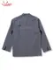 �����ե����� Chef Coat Long Sleeve Vented Chambray Black