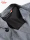 �����ե����� Chef Coat Long Sleeve Vented Chambray Black