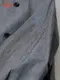 �����ե����� Chef Coat Long Sleeve Vented Chambray Black