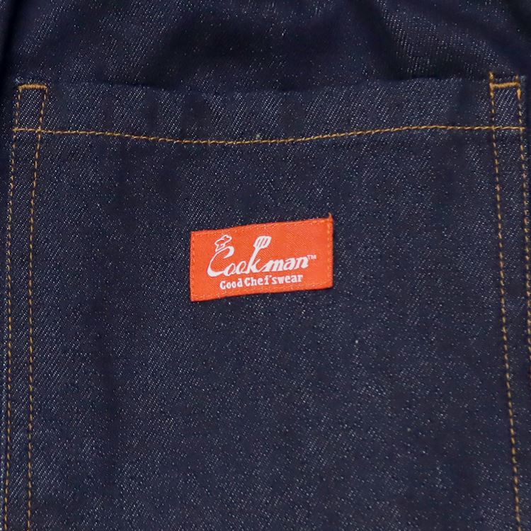 磻ɥեѥ Wide Chef Pants Denim Navy