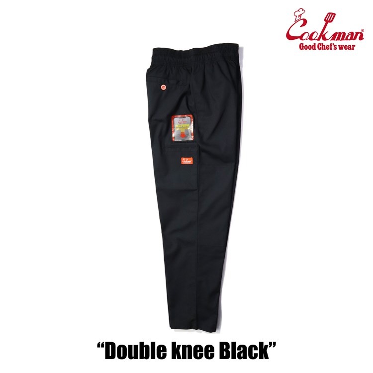 եѥ Chef Pants Double knee Ripstop Black