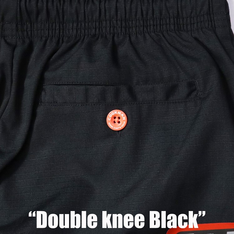 եѥ Chef Pants Double knee Ripstop Black