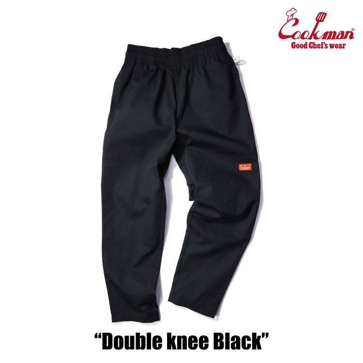 եѥ Chef Pants Double knee Ripstop Black