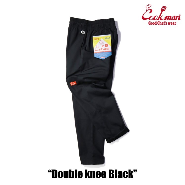 եѥ Chef Pants Double knee Ripstop Black