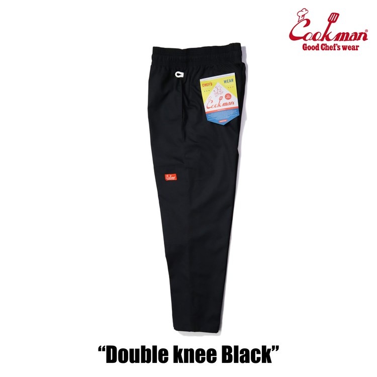 եѥ Chef Pants Double knee Ripstop Black